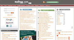 Desktop Screenshot of myengg.com