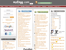 Tablet Screenshot of myengg.com